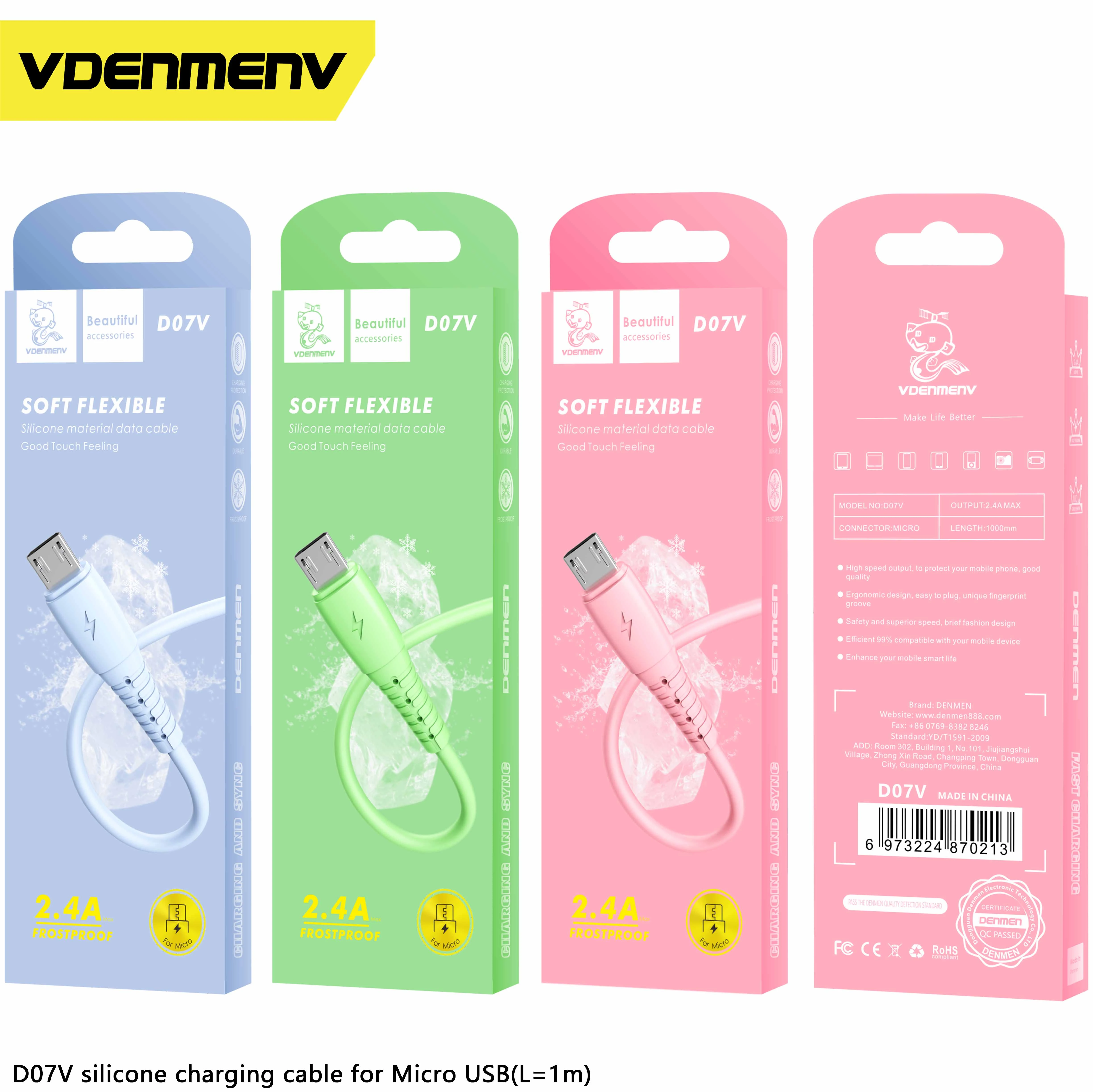 Silicone USB Cable Fire-proof silicone designed for safe fast charging and stable data transfer Heat-resistant, flexible, and durable for daily use Iphone & Android