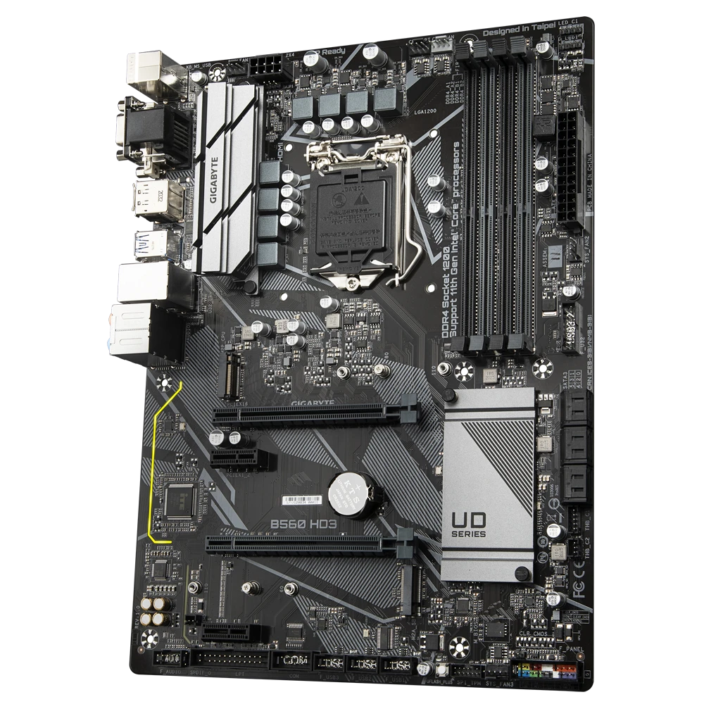 Gigabyte B560 HD3 11th/10th Generation Ultra Durable Motherboard (Fast NVMe m.2) LGA-1200 refurbished