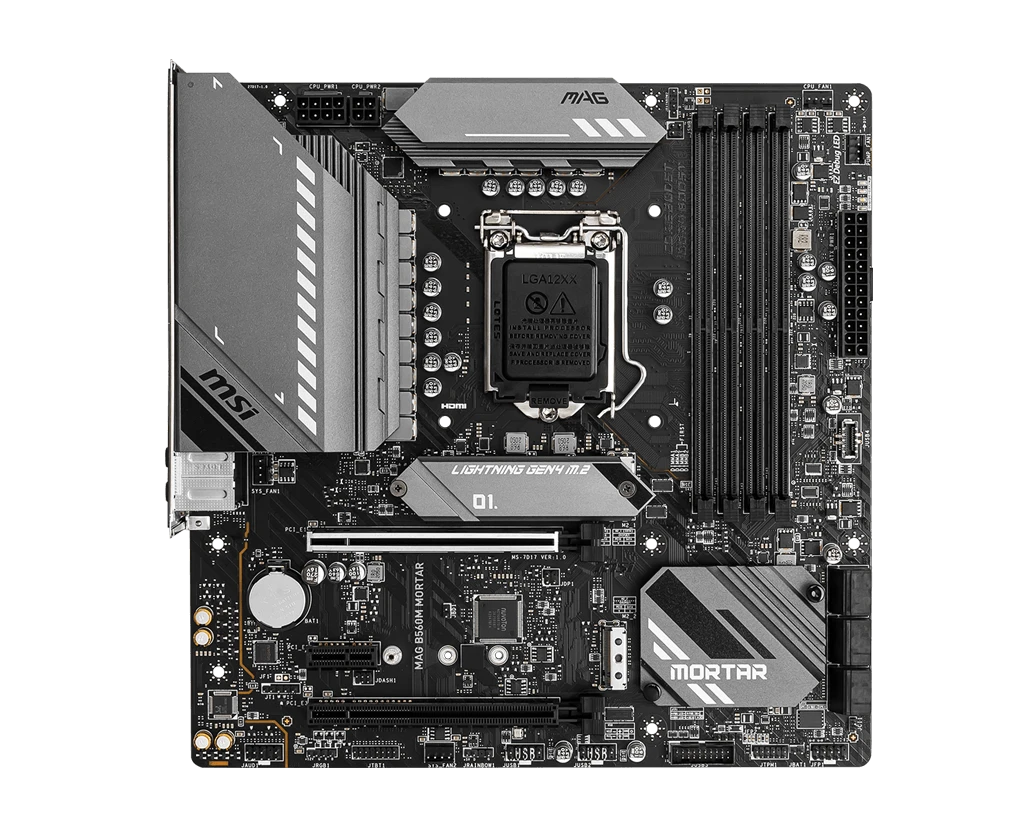 MSI MAG B560M MORTAR 10th/11th Generation LGA1200 Type-C Micro-ATX Intel Motherboard refurbished