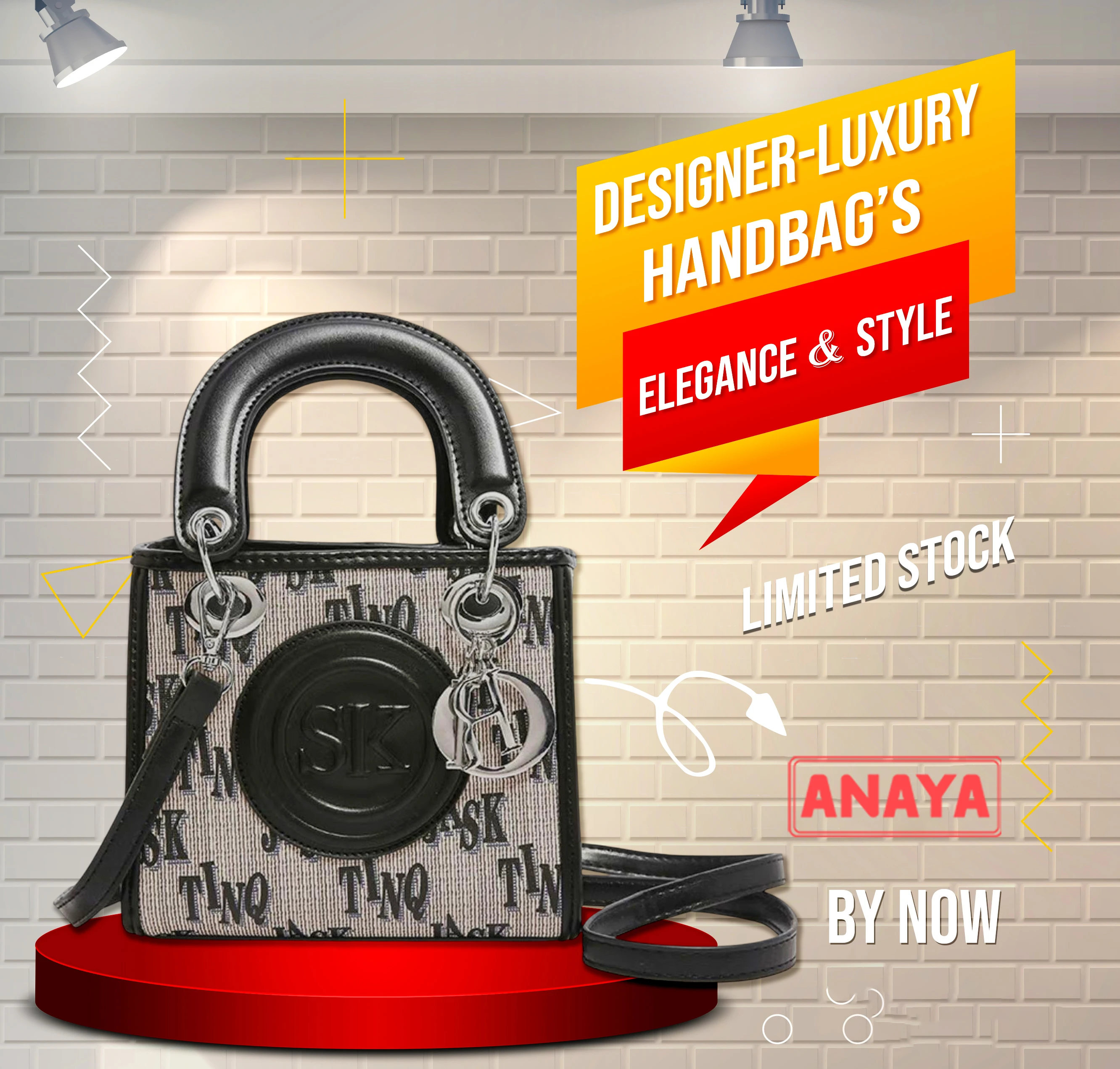 Crossbody Vanity Bag featuring a stylish design, perfect for daily wear, office use, and party occasions. Durable, premium-quality material