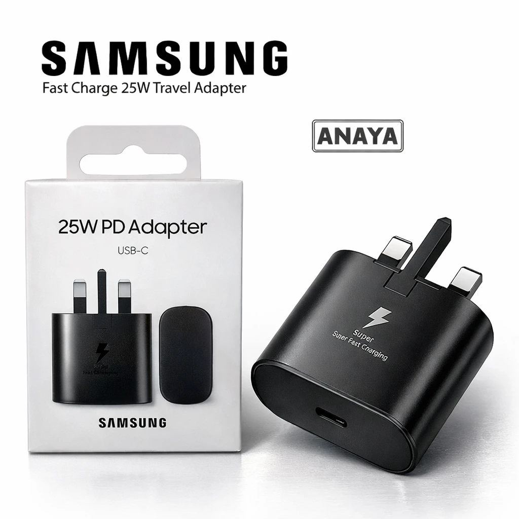 Samsung Official 25W Super Fast Charging GaN Travel Adapter