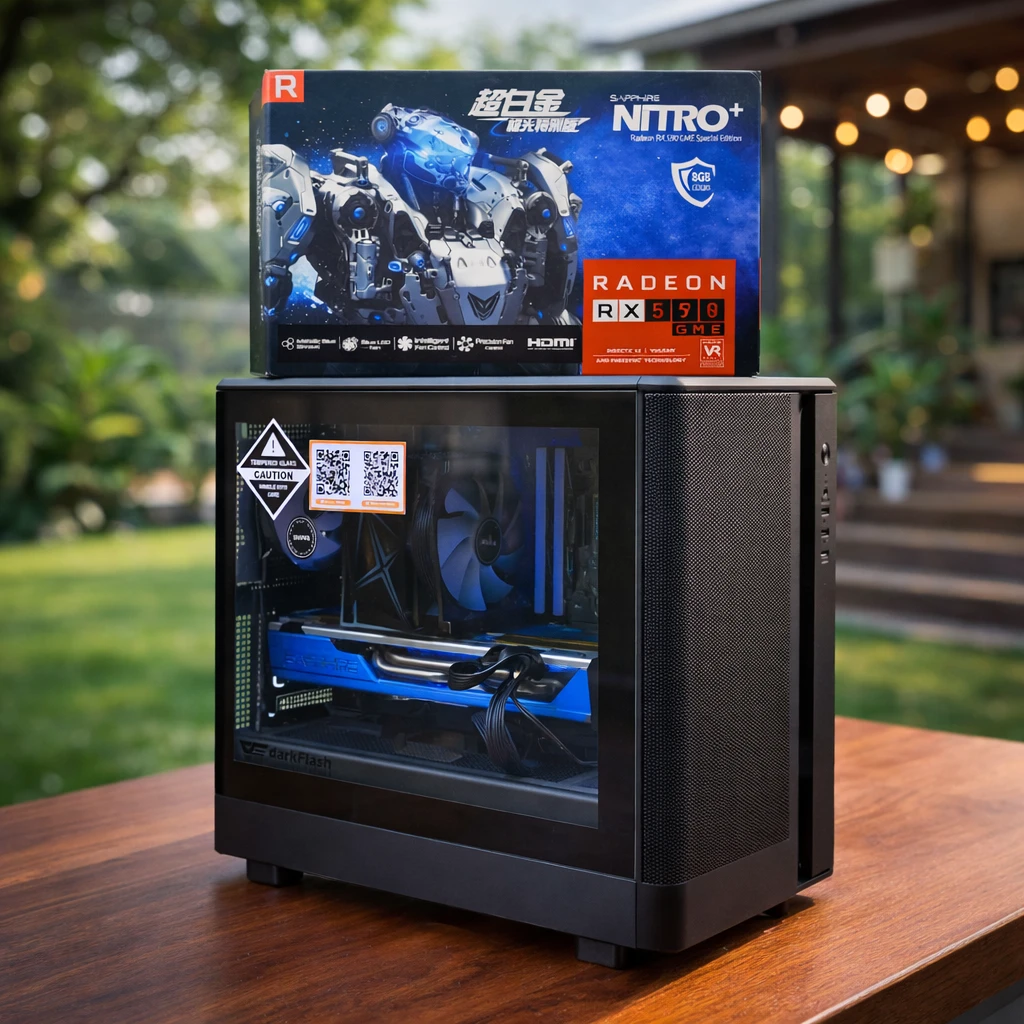 Msi Gaming & Studio PC – Intel Core i5-8500, RX 590 GME 8GB, 16GB RGB RAM